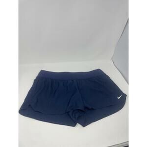 Nike Women's Size L Midnight Navy Solid Boardshorts Swim Bottoms
